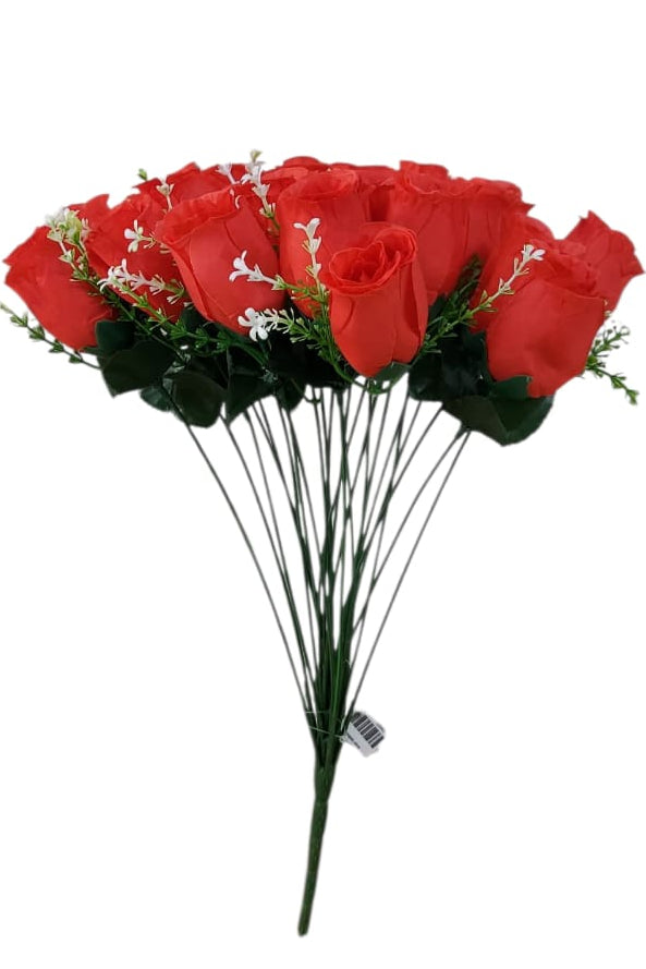 Ramo De Rosas Coquet Roja x20 45cm