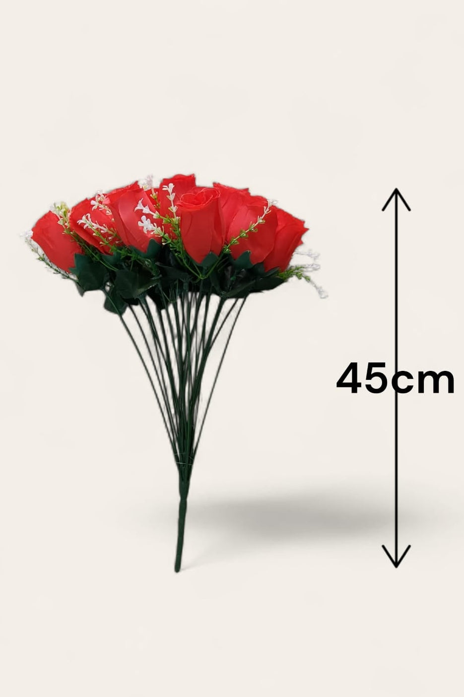 Ramo De Rosas Coquet Roja x20 45cm