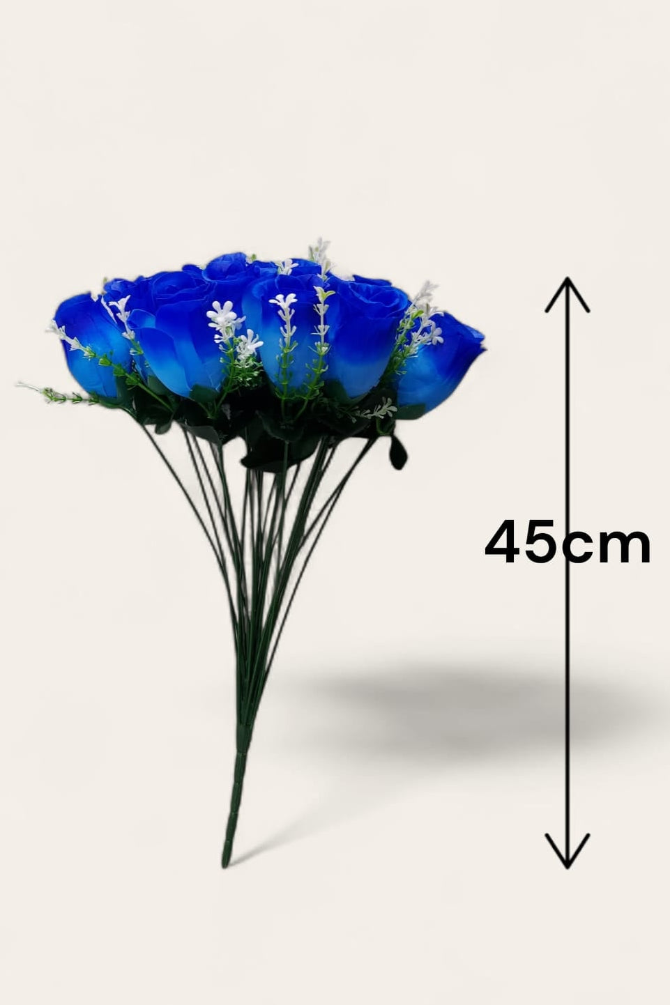 Ramo de Rosas Coquet Azul x20 45cm