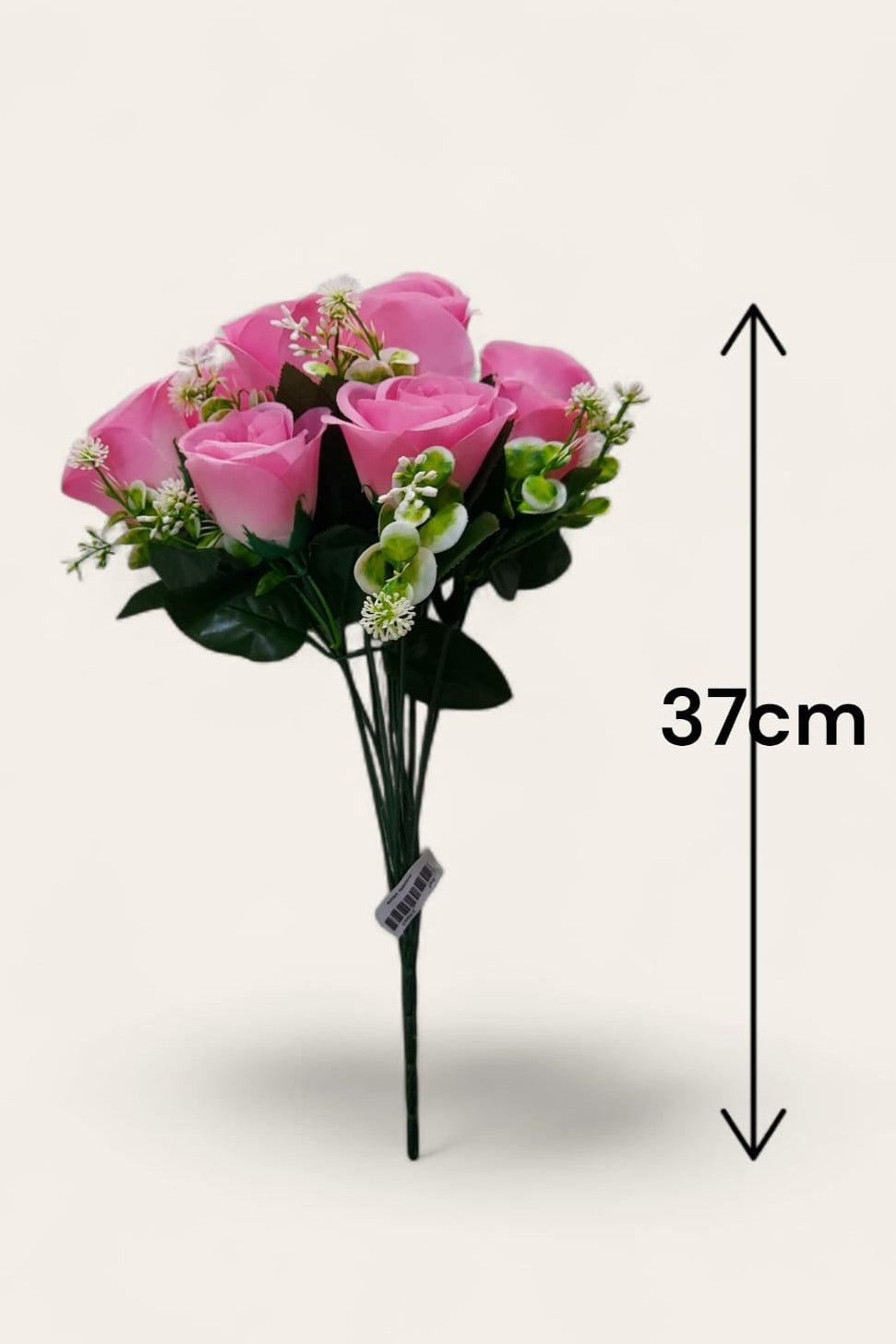 Ramo De Rosas Capullo Rosa 37cm