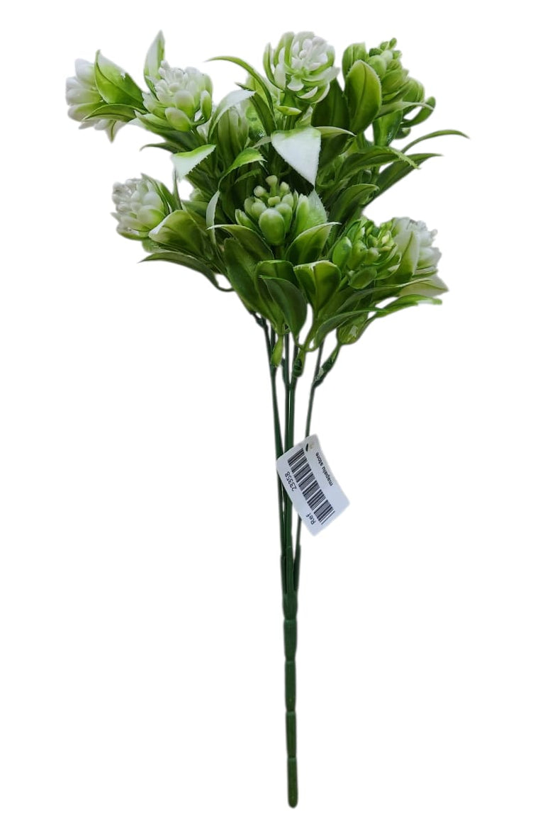 Follaje General Suculenta Blanco 32cm