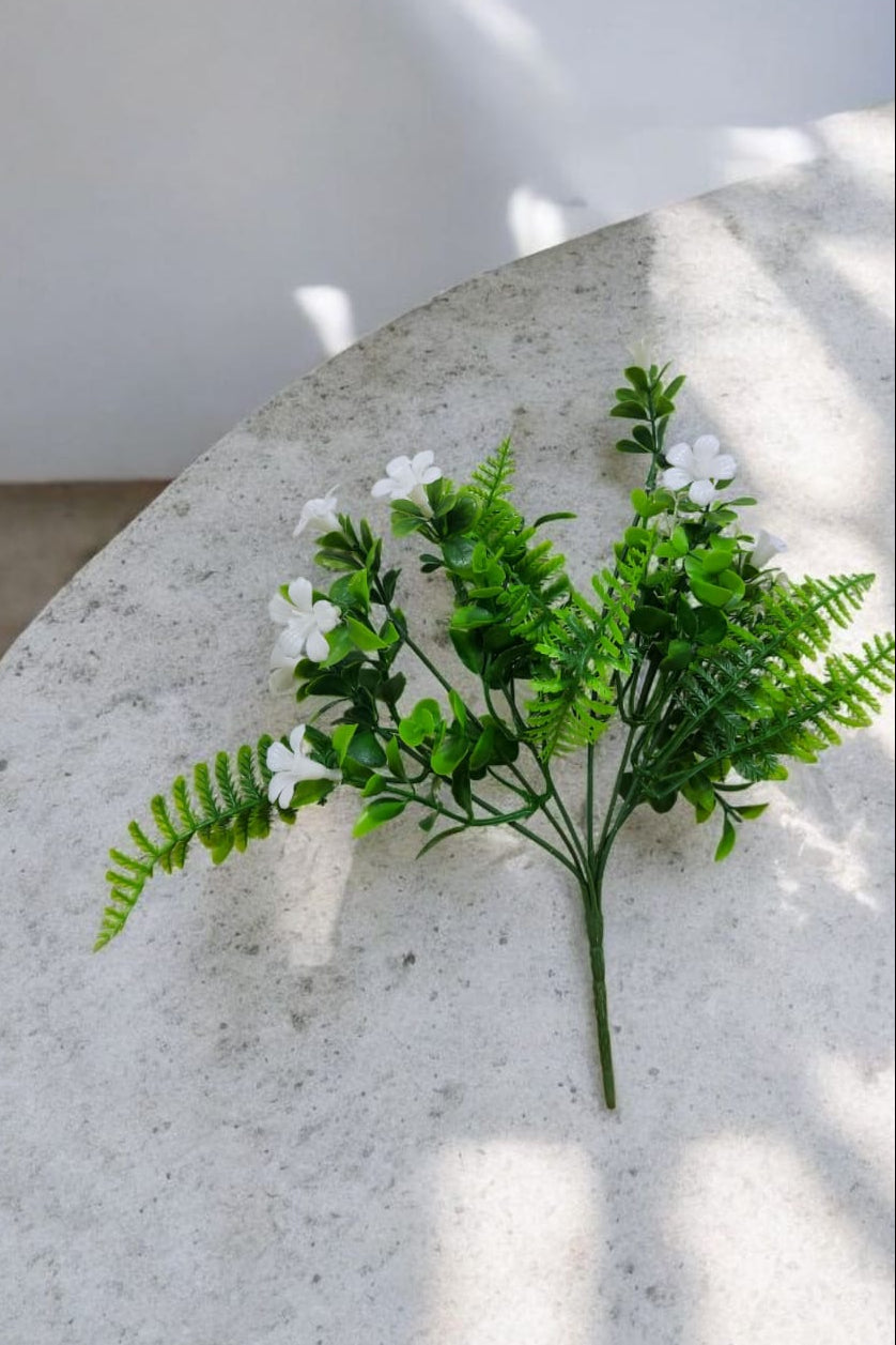 Follaje General Bacopa Monnieri Blanco 33cm