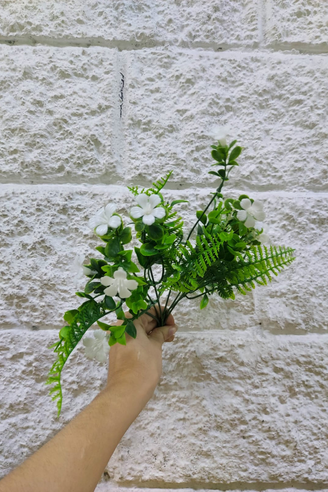 Follaje General Bacopa Monnieri Blanco 33cm