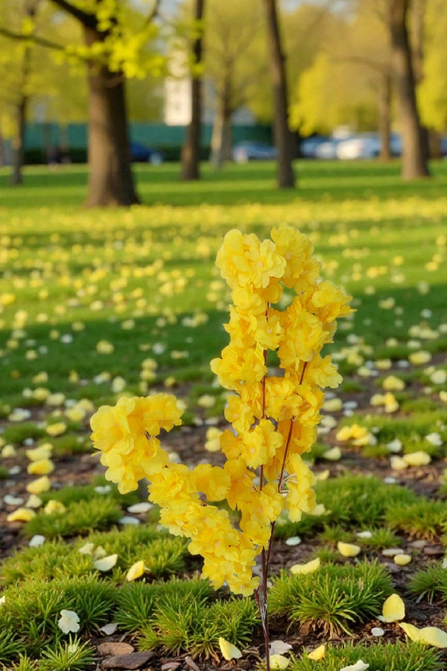 Rama de Cerezo Premium Amarillo 96cm