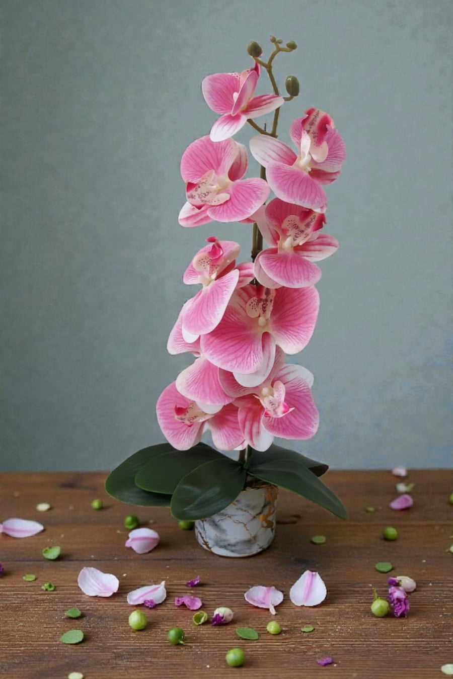 Orquidea Mediana Tallo Largo Rosa 1.06cm