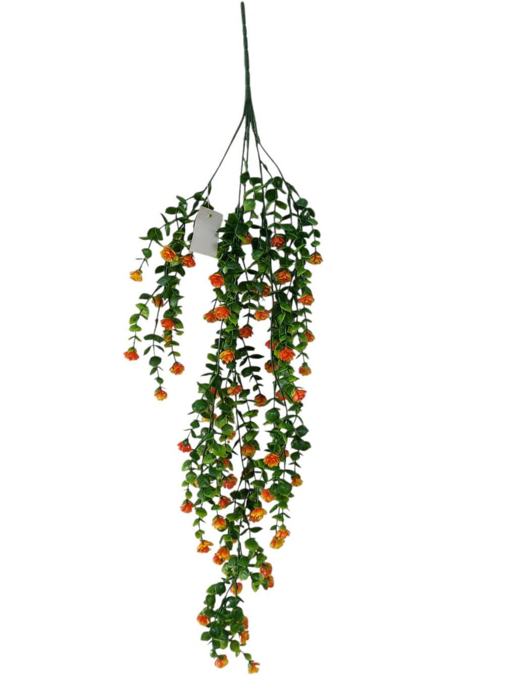 Colgante Florecitas Naranja 70cm