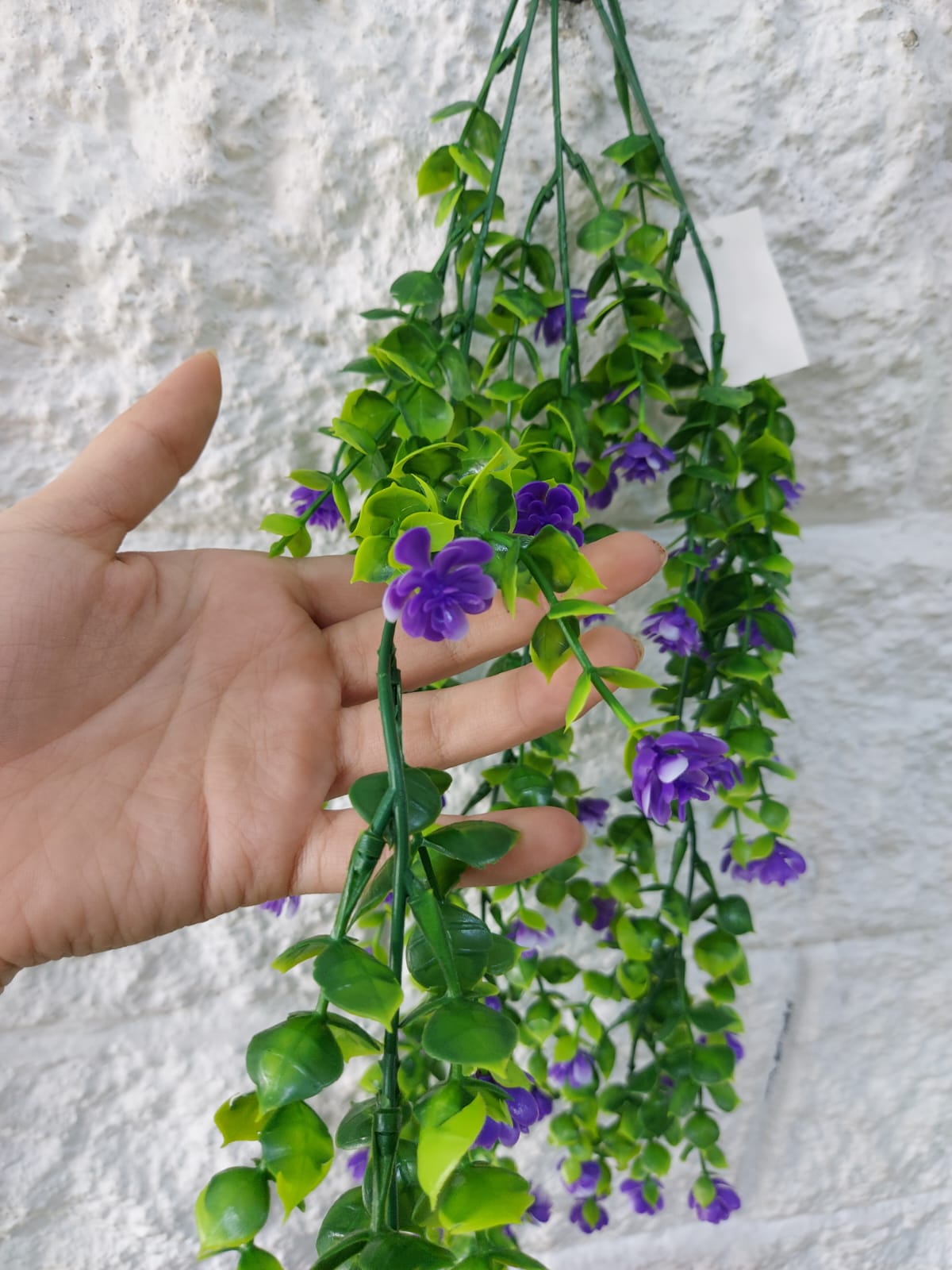 Colgante Florecitas Morada 70cm