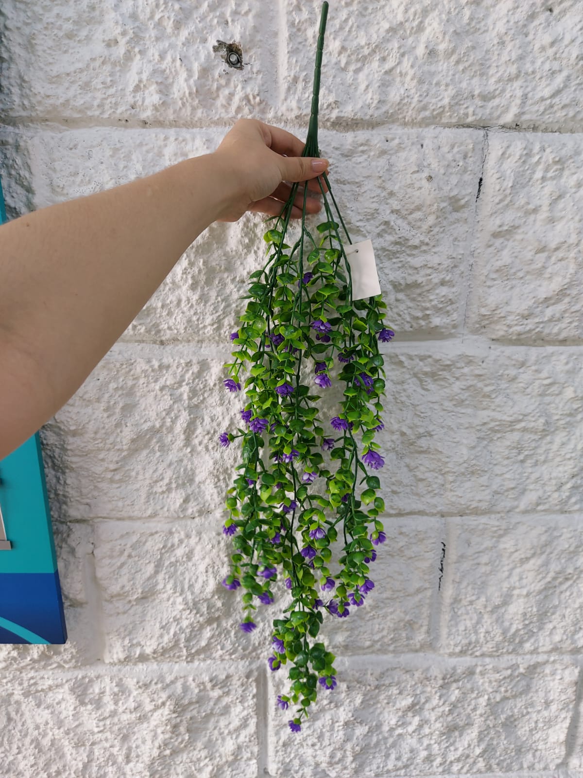 Colgante Florecitas Morada 70cm