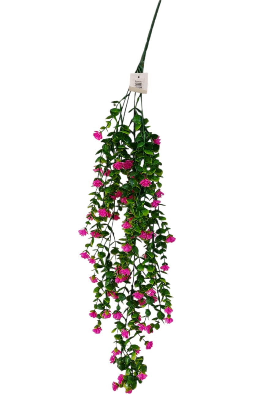 Colgante Florecitas Rosada 70cm