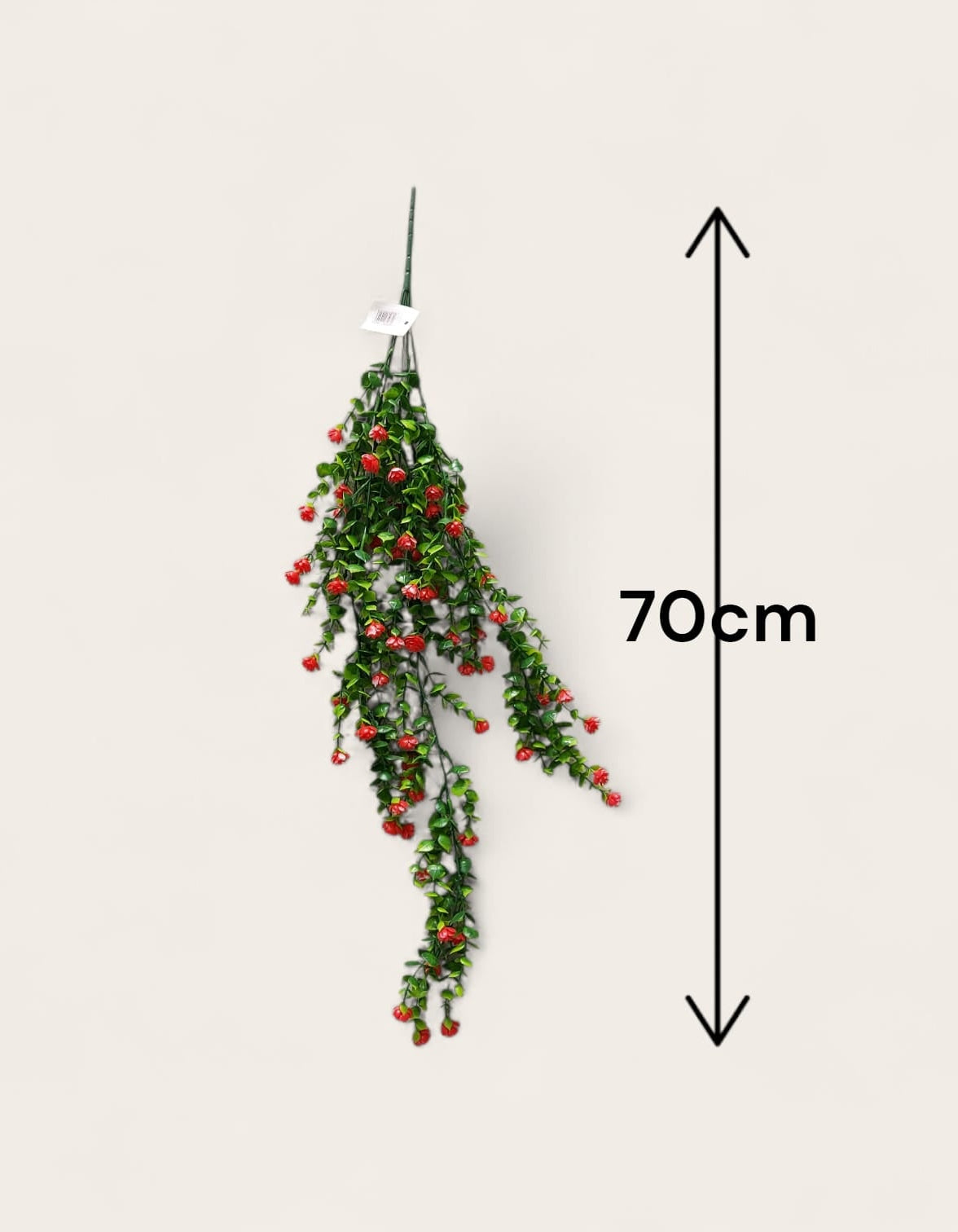 Colgante Florecitas Roja 70cm