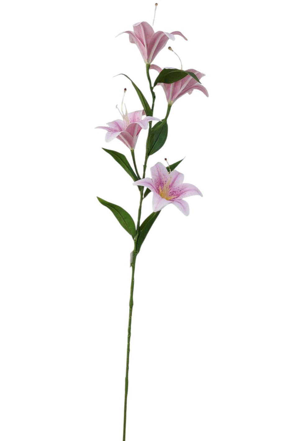 Ramo de Lirios Artificiales x4 Rosa 1mts