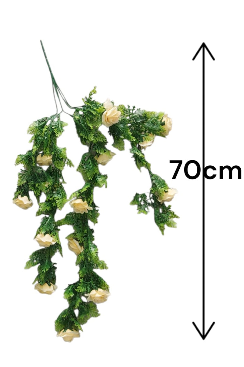 Colgante Ballrey de Rosa Amarilla 70cm