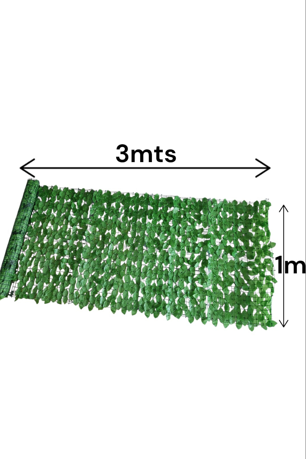 Malla de Hojas Verde Manzana 3x1 Metros