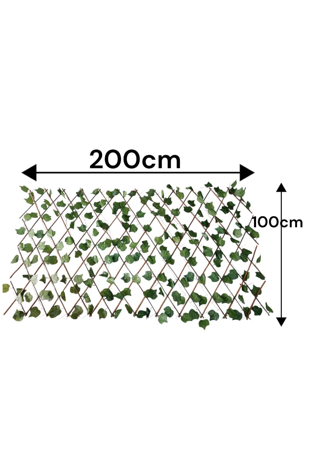 Cercha Decorativa Plegable Hoja 3 Puntas 2mx1m