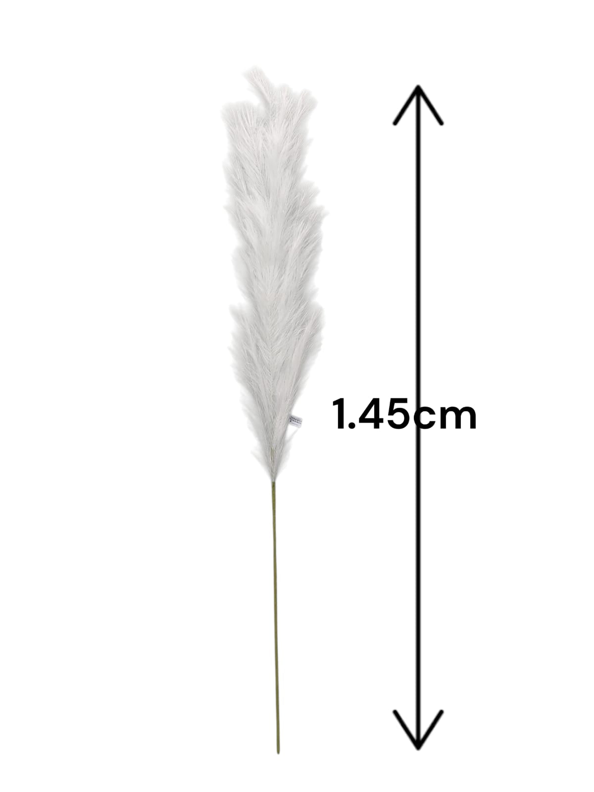 Pampa Decorativa Artificial Grande Blanca 1.45cm