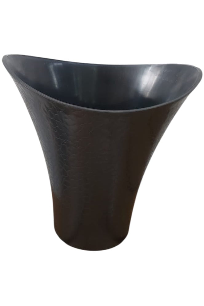 Matera Ovalada Negra para Plantas 30cm