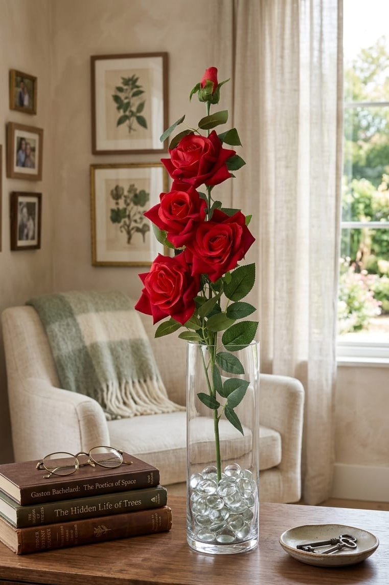 Ramo de Rosas x5 Roja 1.06mts