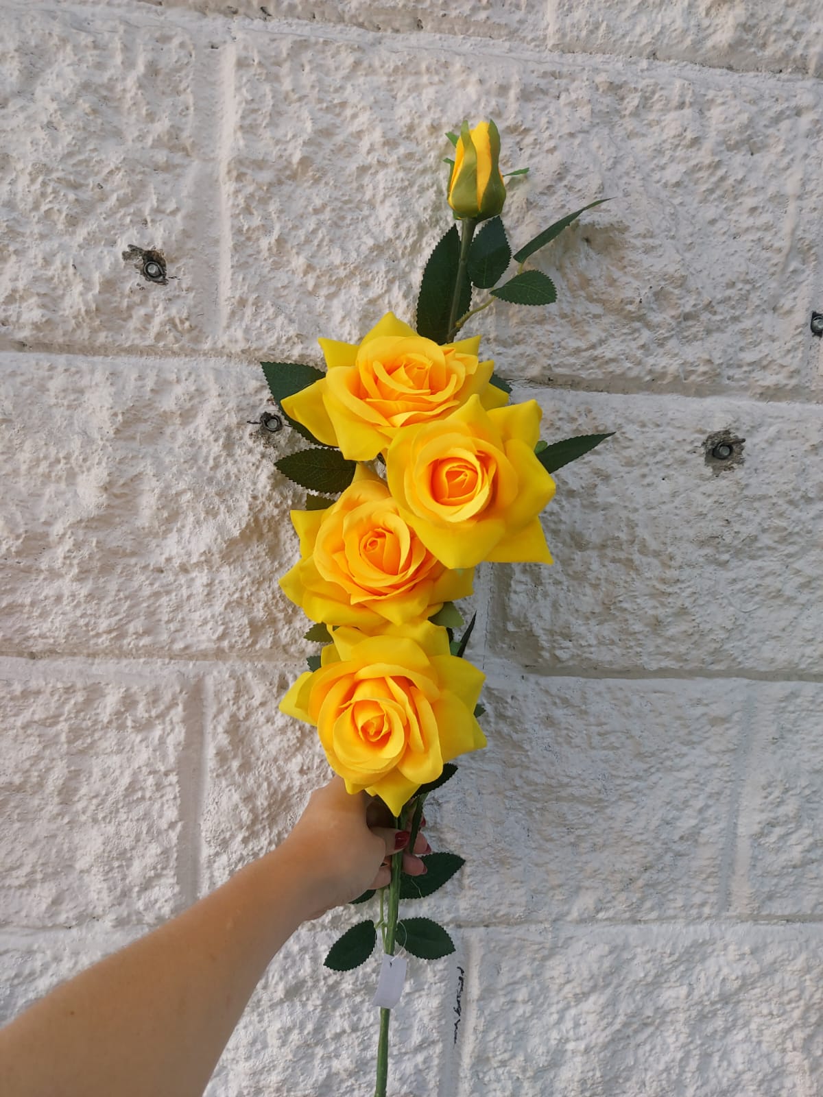 Ramo de Rosas x5 Amarillas 1.06mts