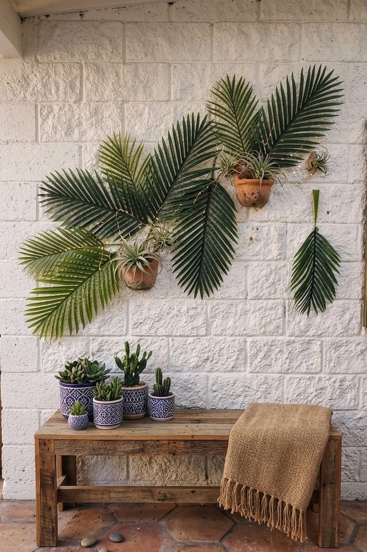 Hoja Palmera Mediana Látex 66cm