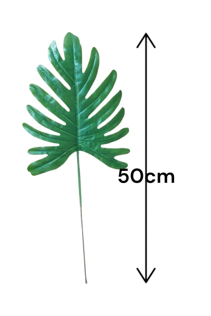Hoja Filodendro Artificial 50cm