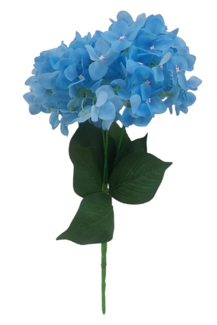 Ramo Hortensia Corta Azul 46cm
