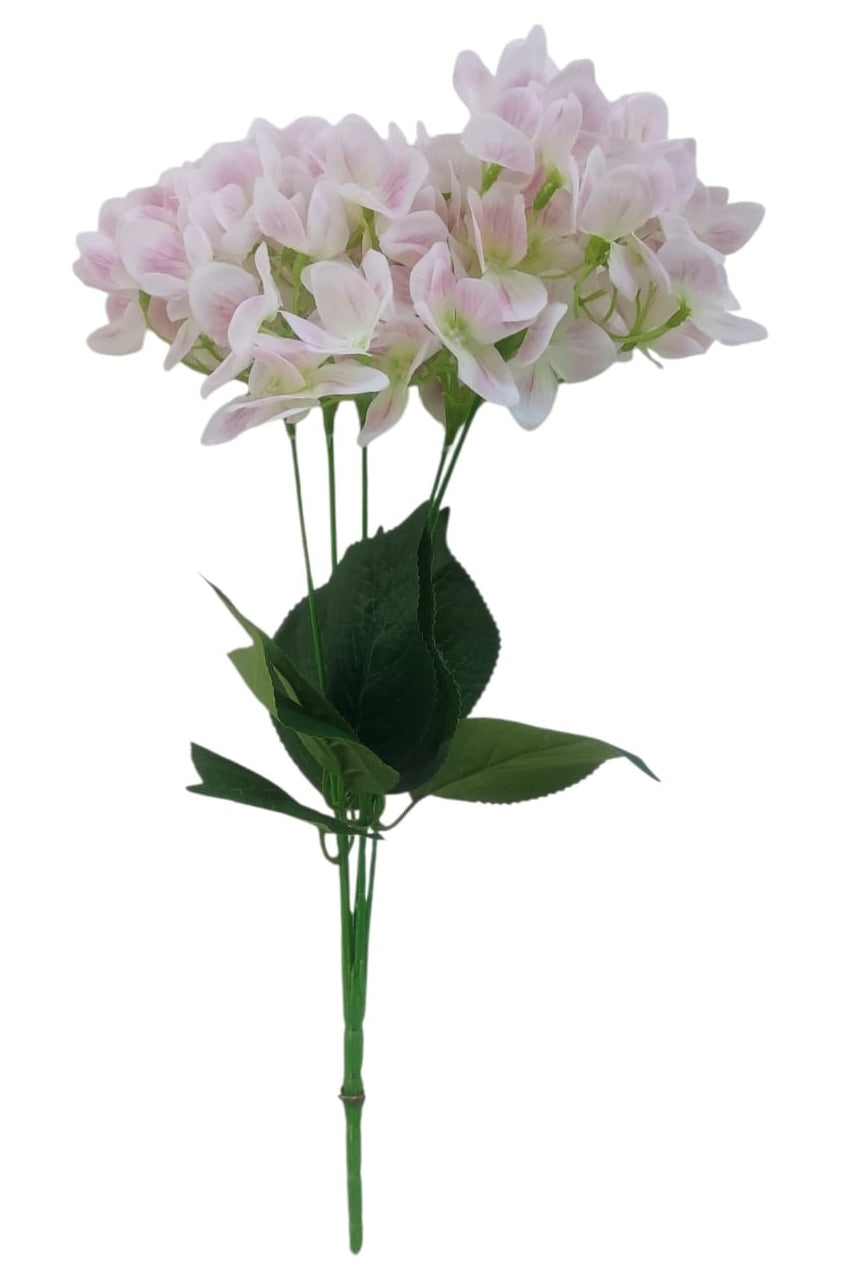 Ramo Hortensia Rosada Corta 46cm