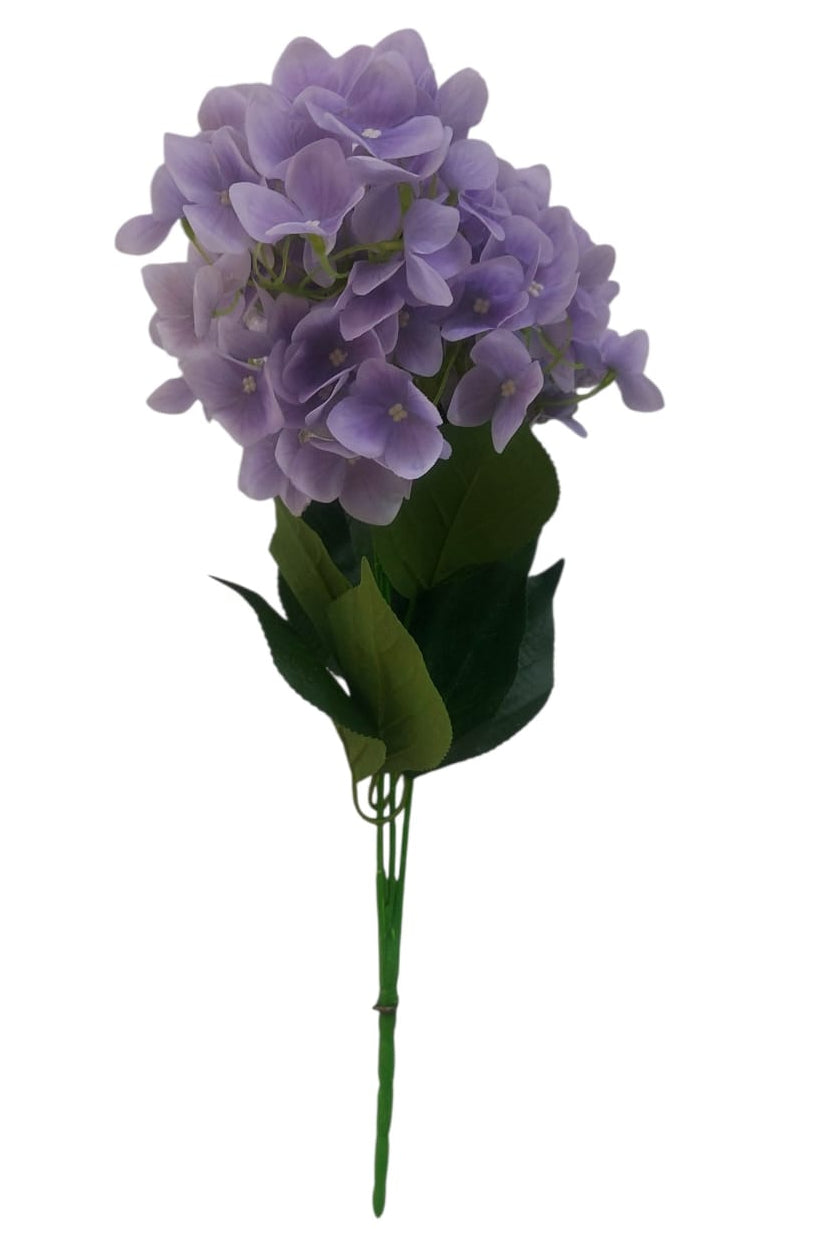 Ramo Hortensia Corta Lila 46cm