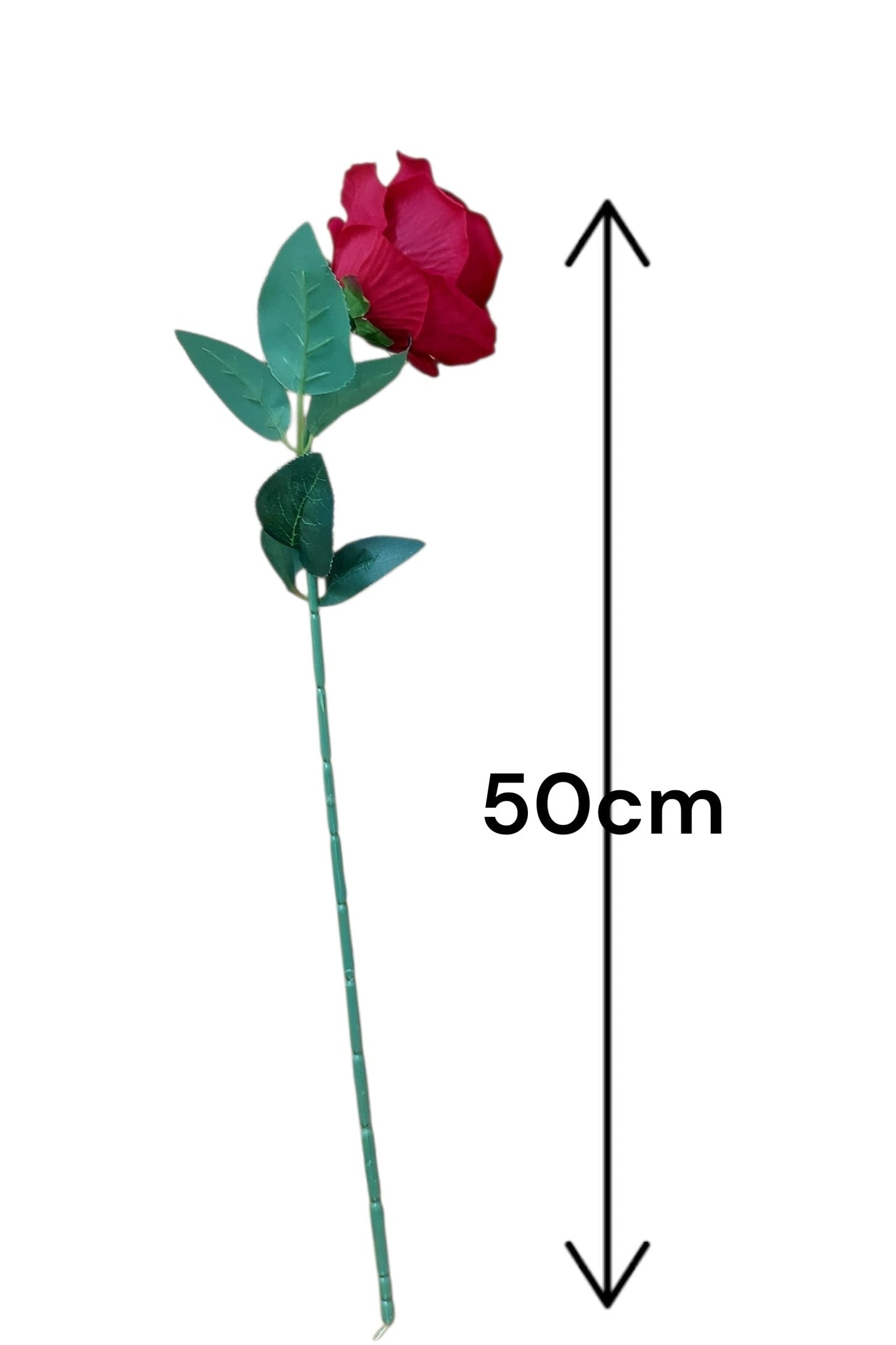 Rosa Super Realista Roja 50cm