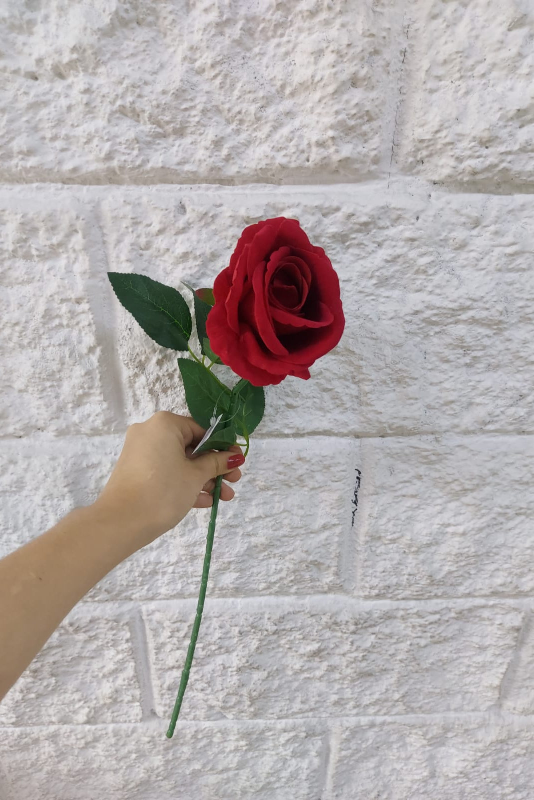 Rosa Super Realista Roja 50cm