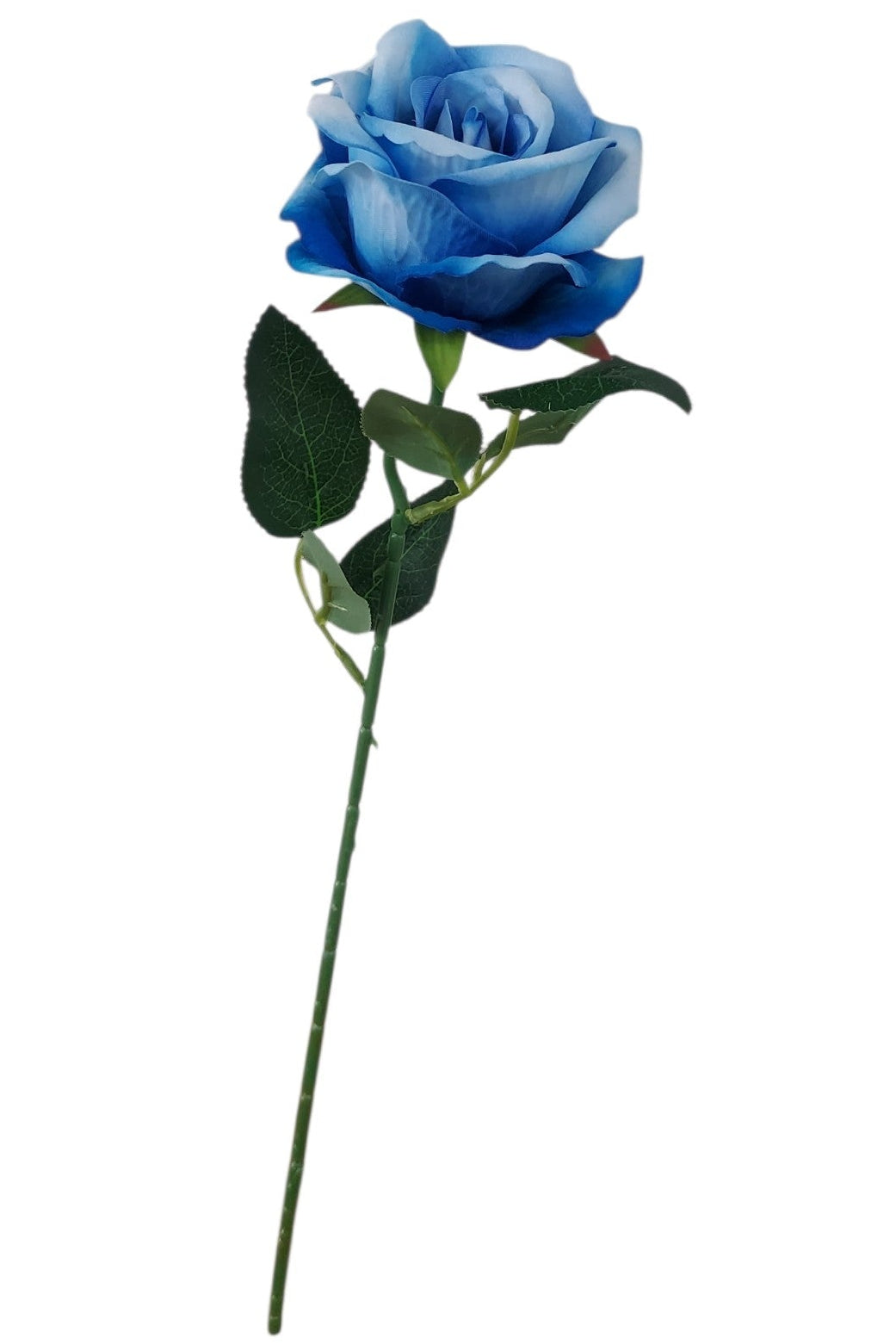 Rosa Super Realista Azul 50cm