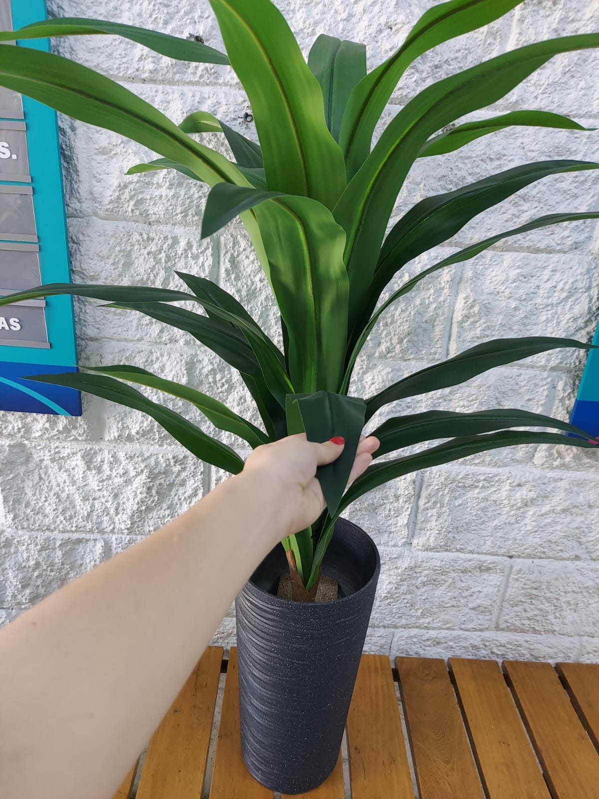 Planta Perla Verde Artificial 95cm