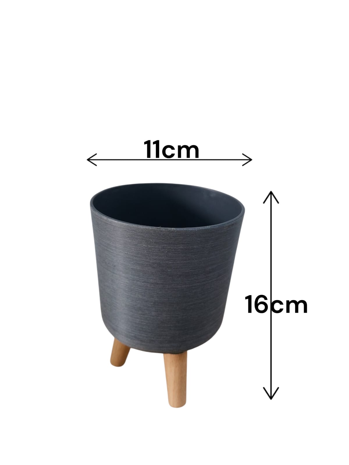 Matera Zen con Patas Gris 16cm