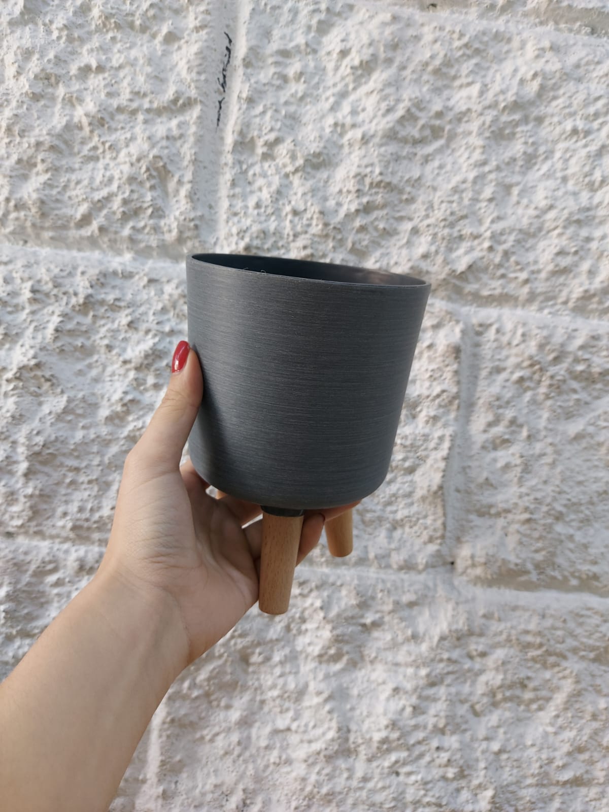 Matera Zen con Patas Gris 16cm