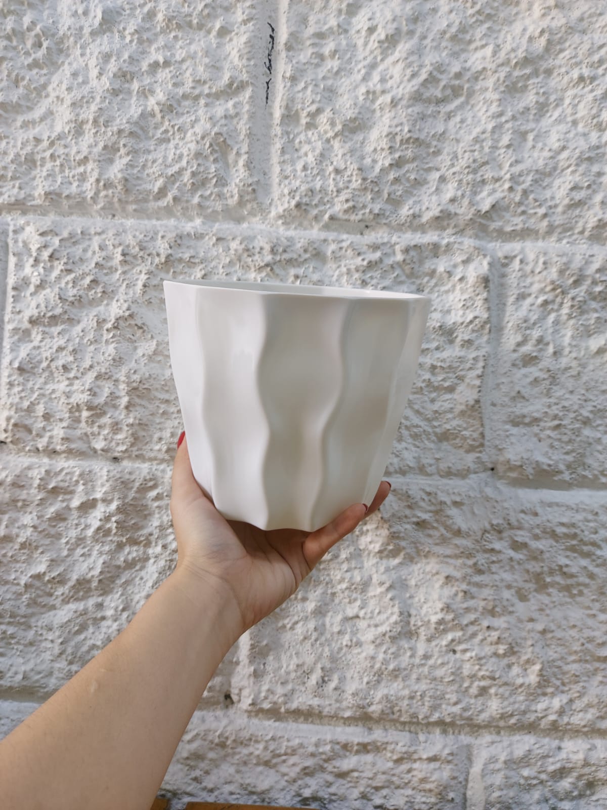 Matera Nórdica Blanca 14cm