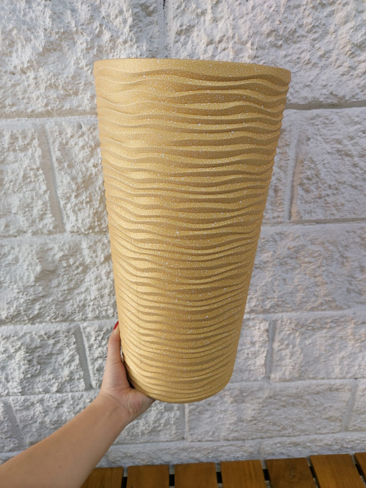 Matera Boreal Pequeña Dorada 42cm