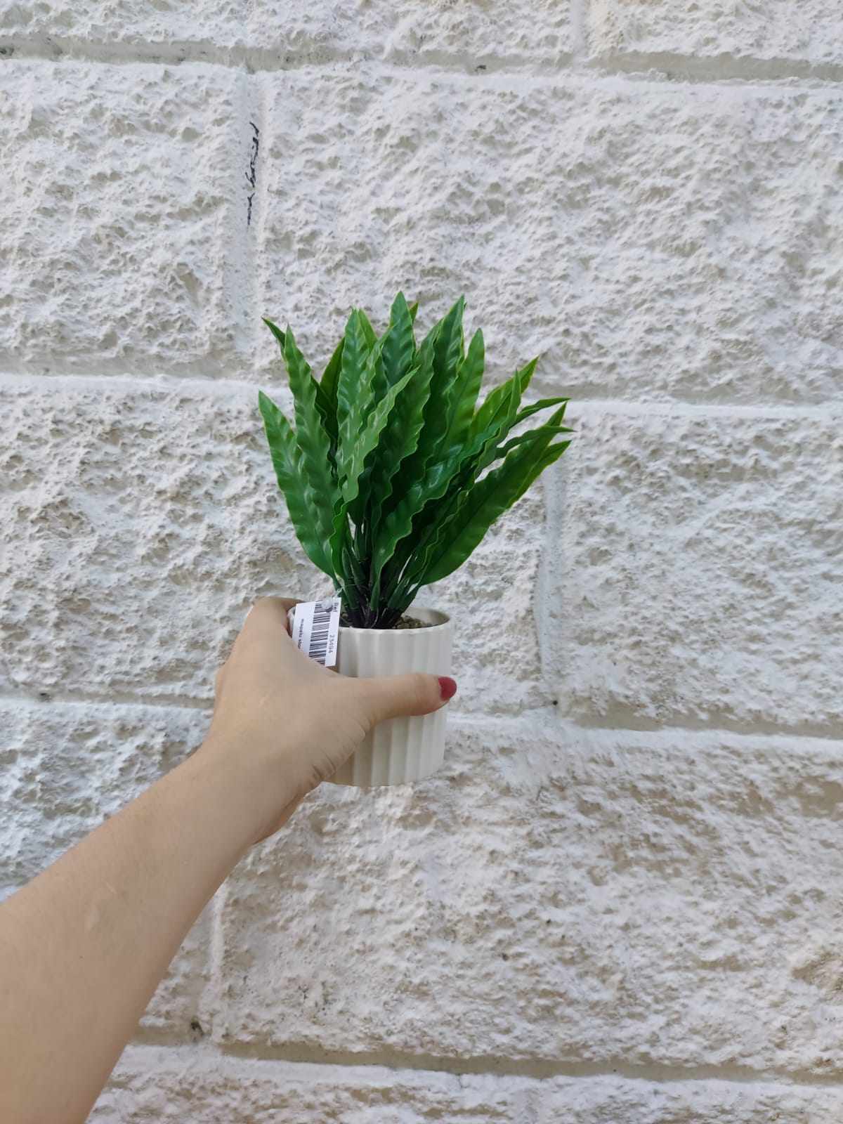 Planta de Helecho Artificial 23cm