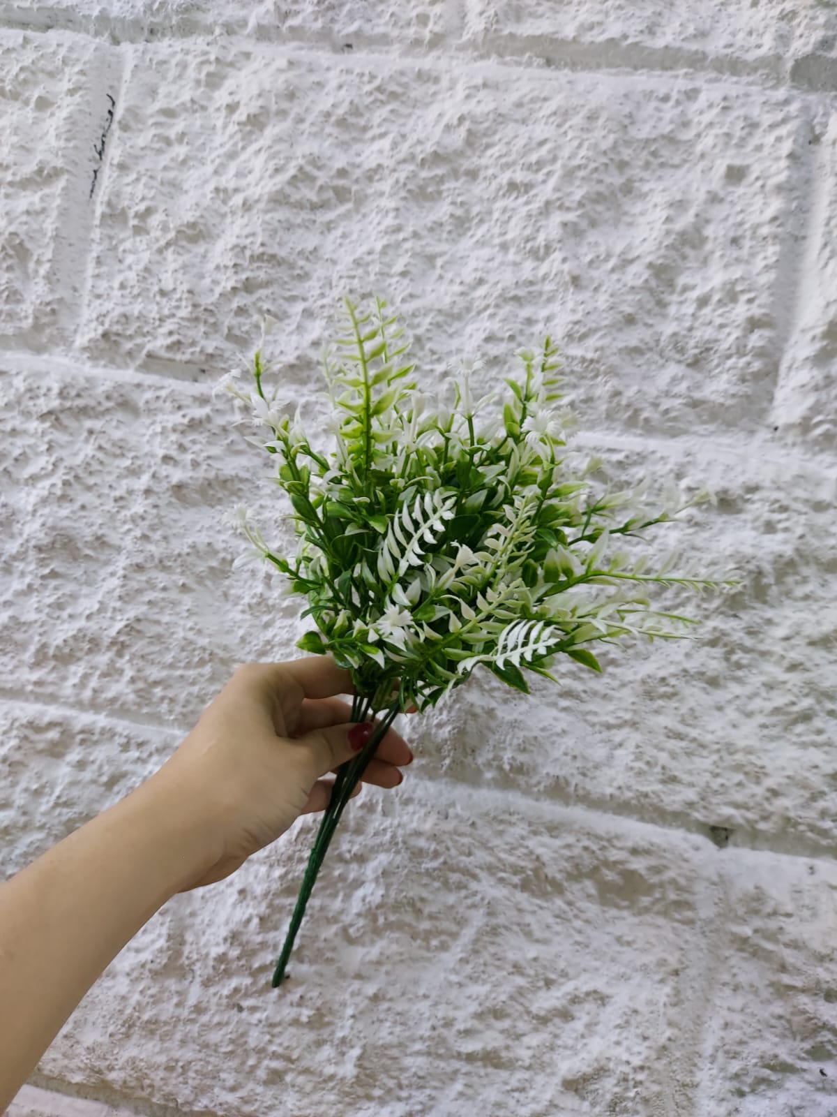 Follaje General Lavanda Blanca 35cm