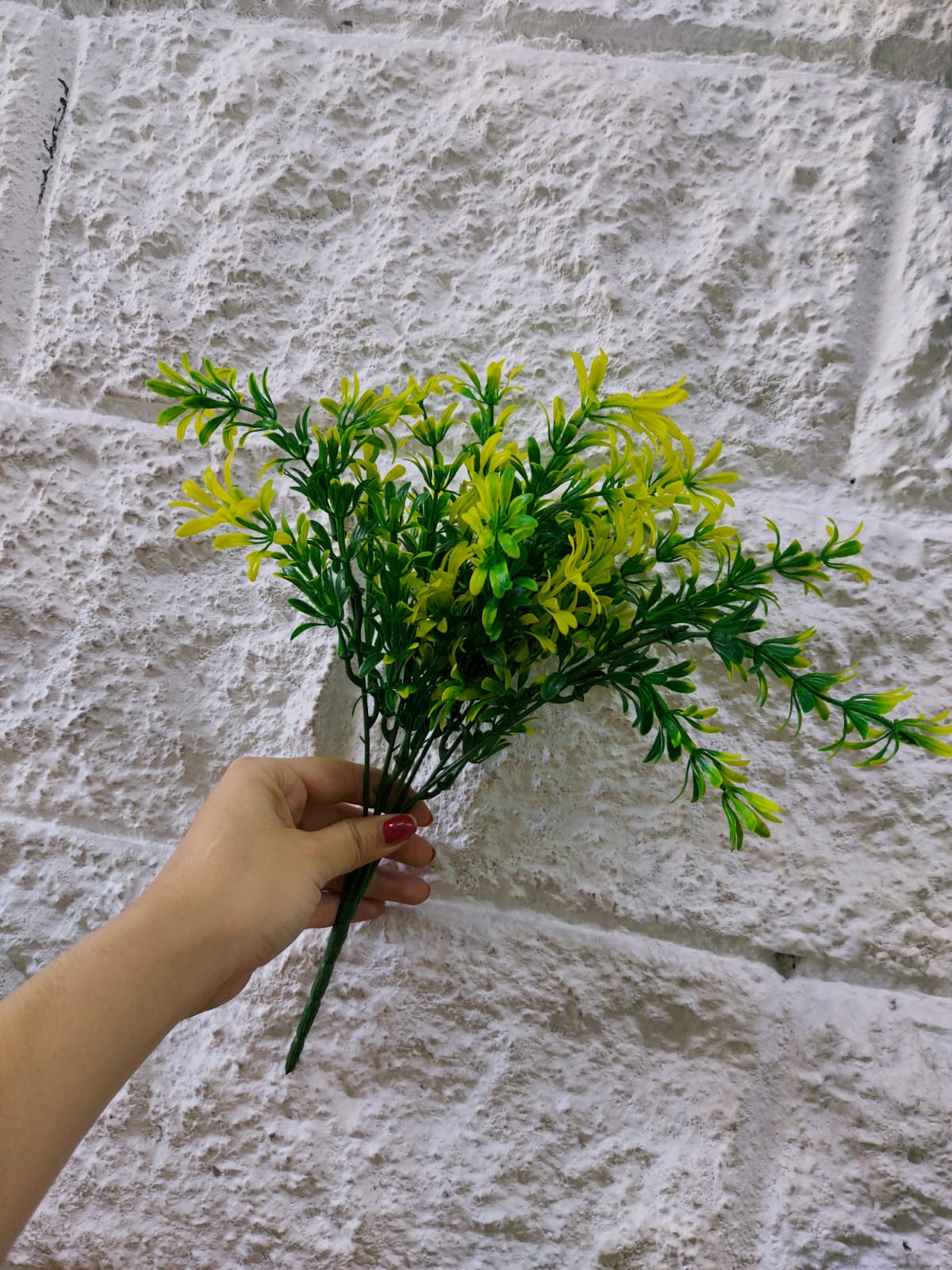 Follaje General Zacate Amarillo 36cm