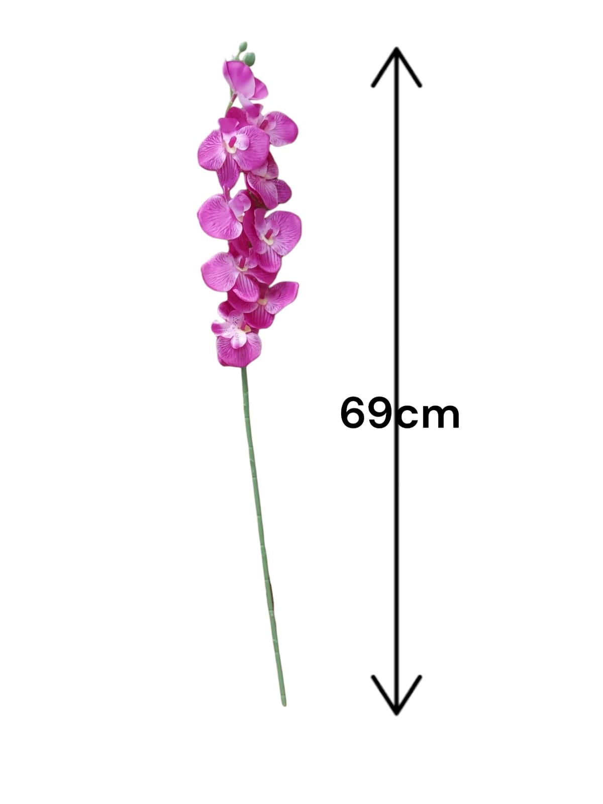Flor Orquídea Fucsia 69cm