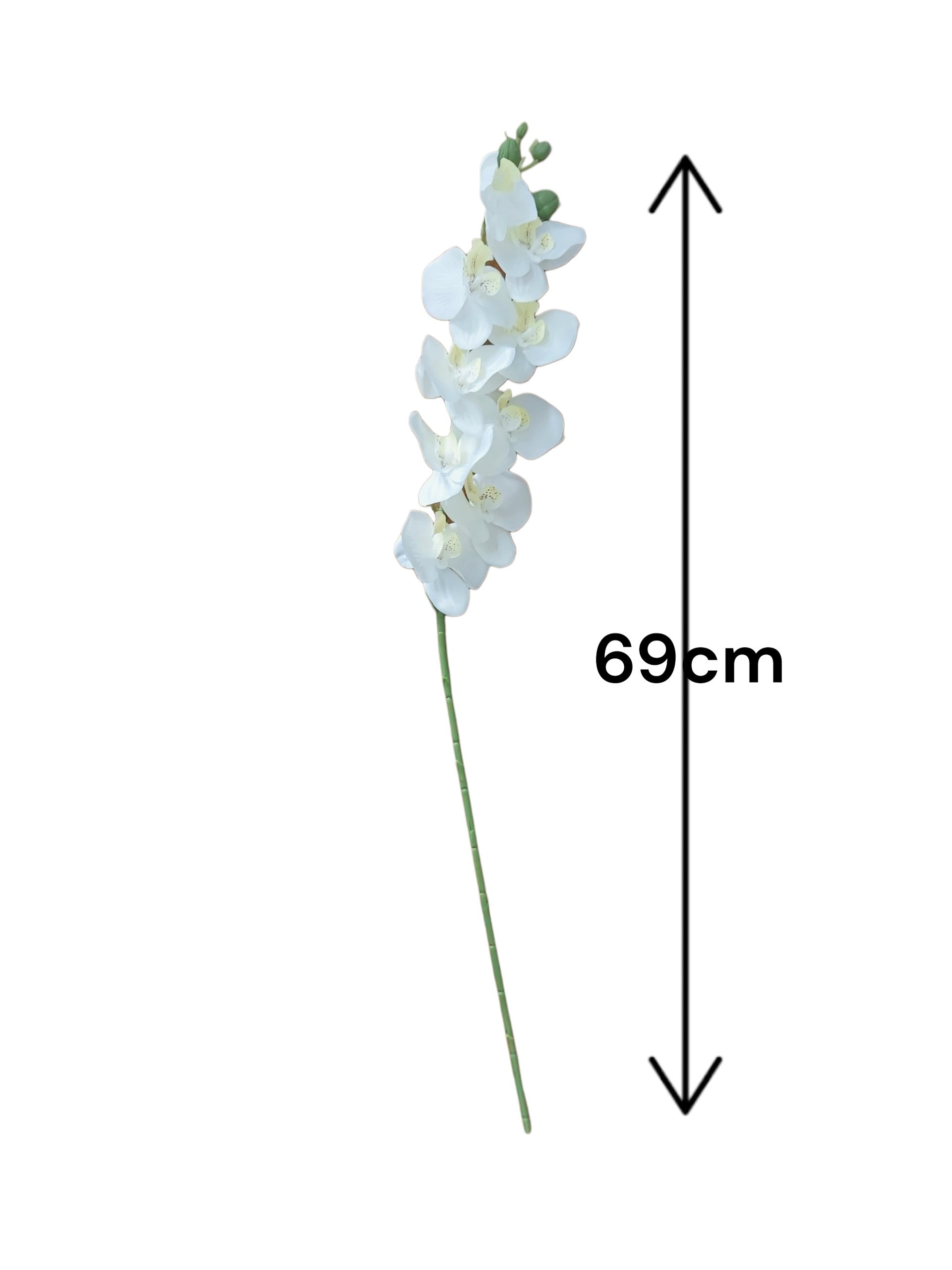 Flor Orquídea Blanca 69cm