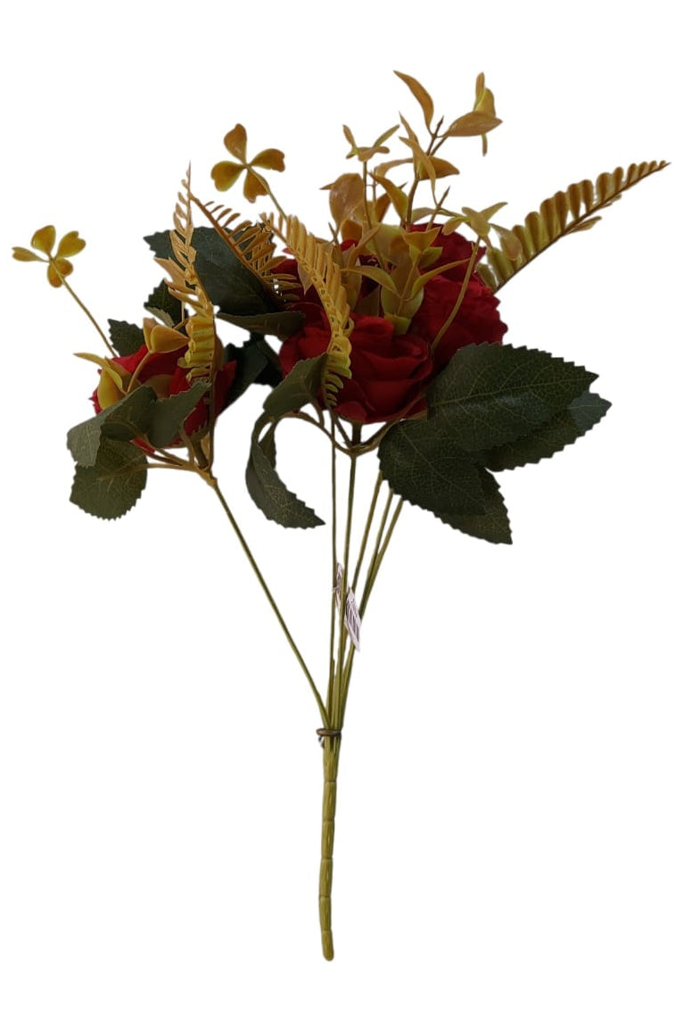Ramo de Rosas Rojas con Follaje 31xm