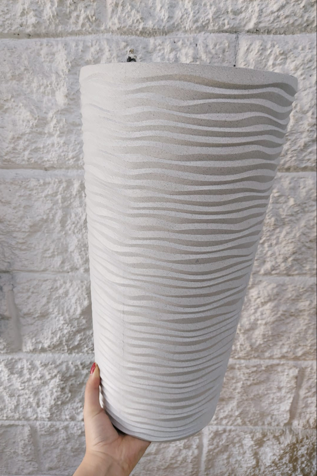 Matera Boreal Pequeña Blanca 42cm