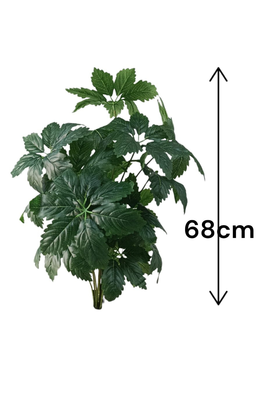 Planta Robira 5 Hojas Artificial 68cm