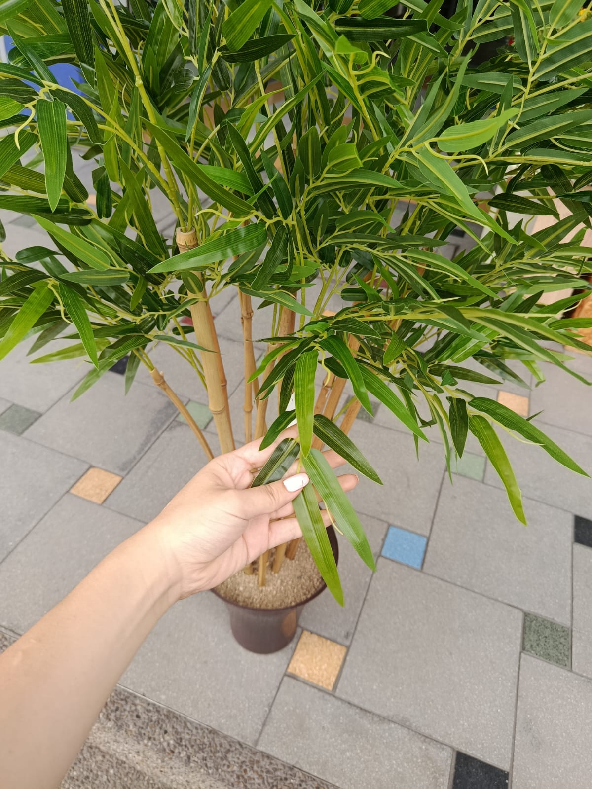 Planta de Bambú Artificial 1,24mts