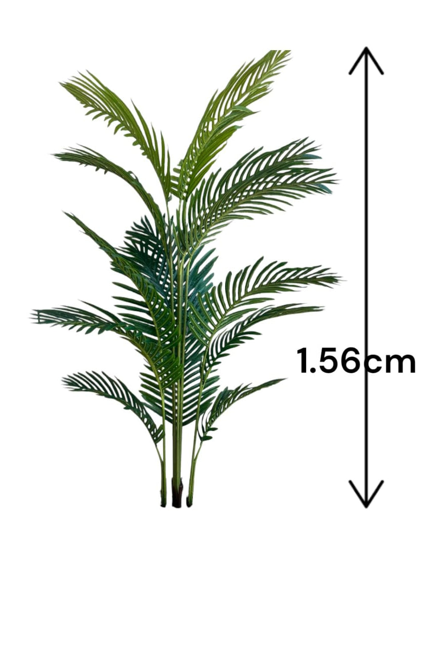 Planta Palmera 4 Troncos Artificial 1.56cm