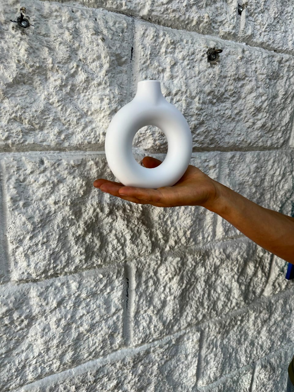 Matera Tipo Dona Blanca 15cm