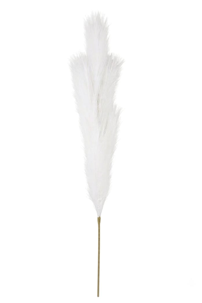 Pampa Artificial Mediana Blanca 1.20cm