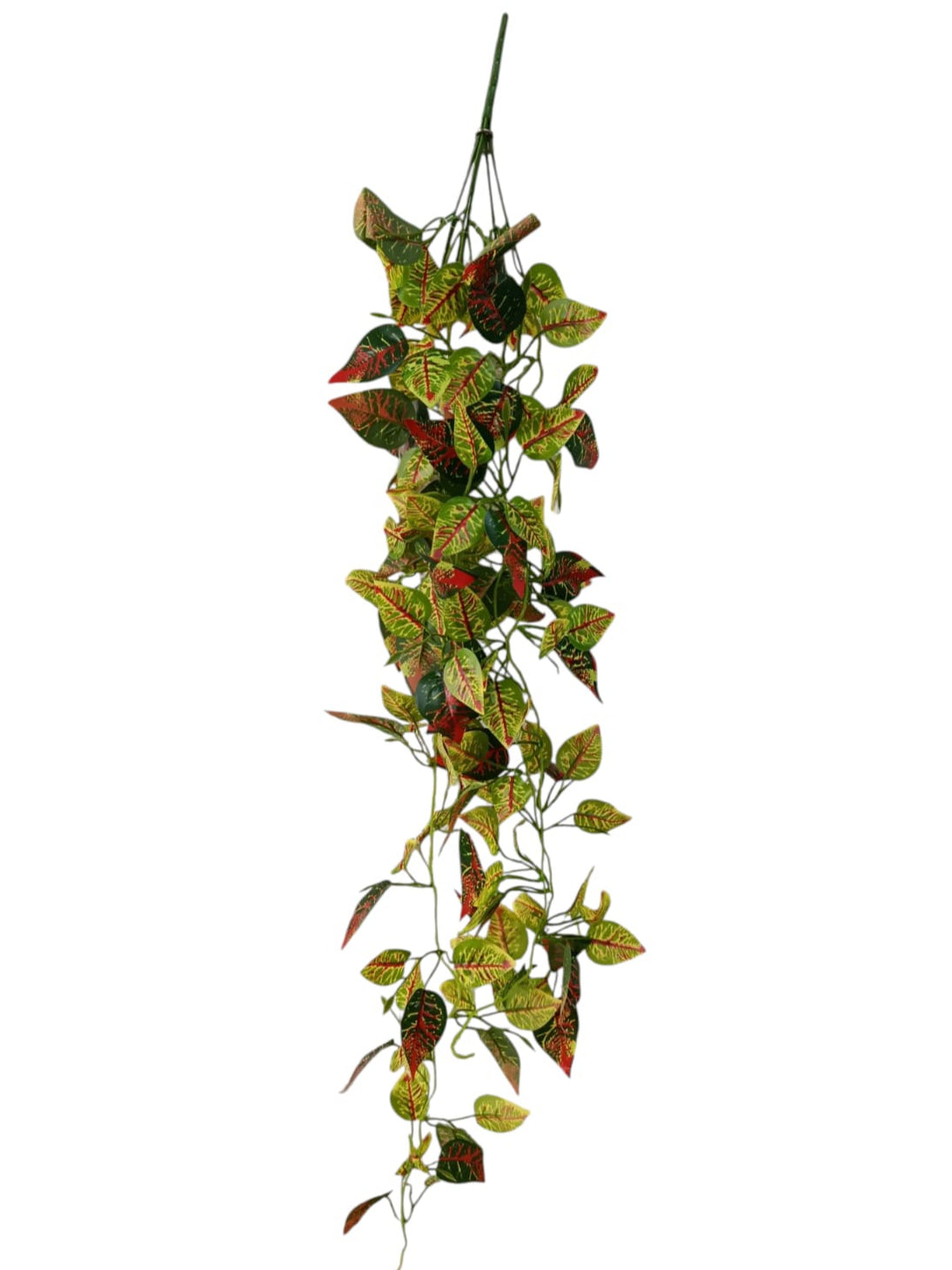 Enredadera Decorativa Artificial Croton Colorida  100cm