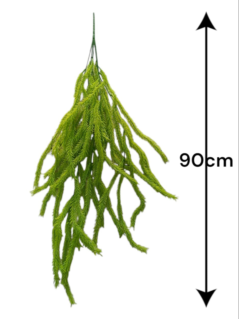 Planta Colgante Artificial Huperzia 90cm