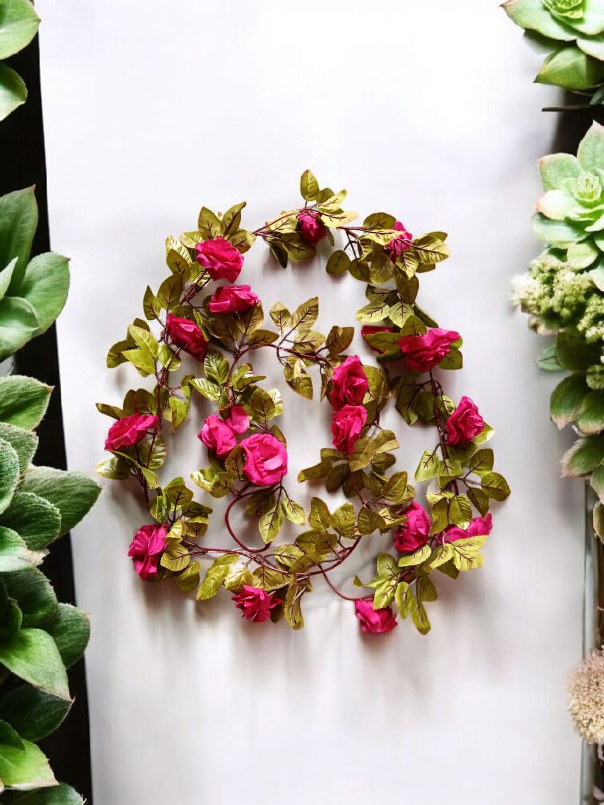 Tira Enredadera con Rosa Fucsia 2.10mts